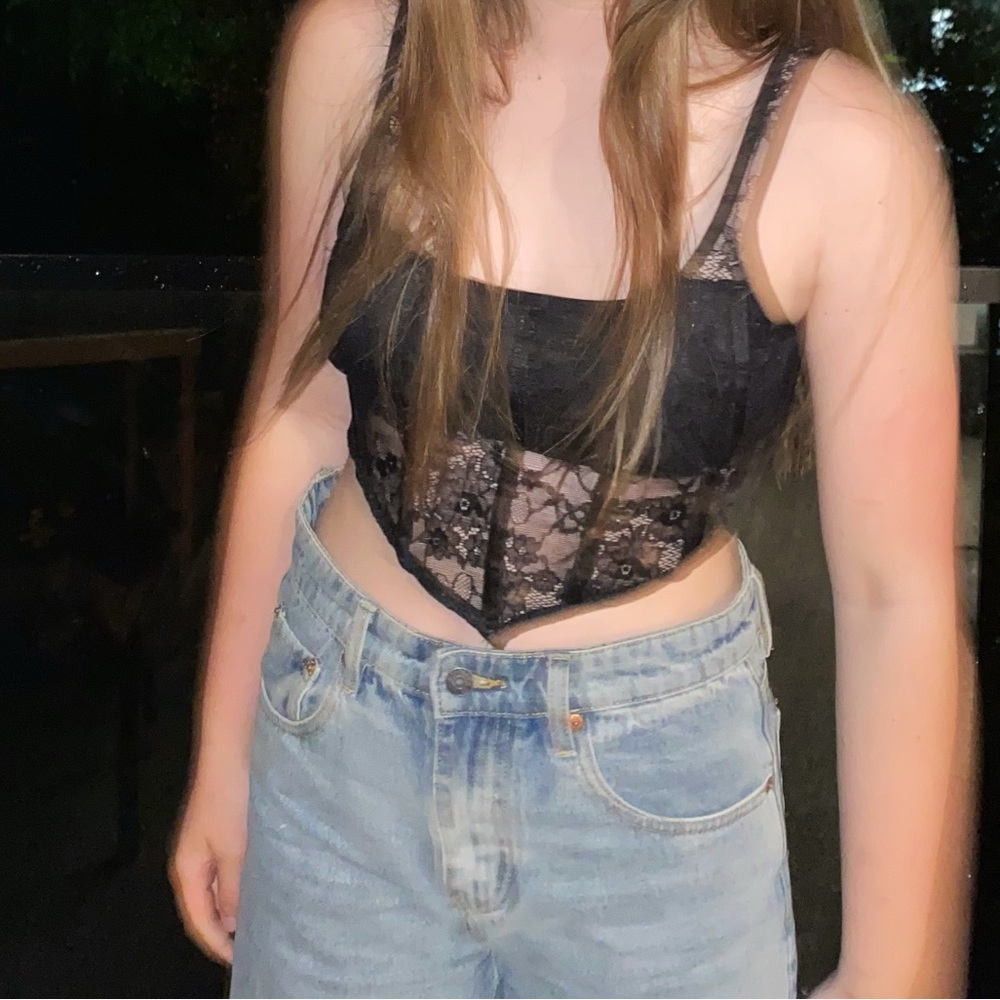 Garage corset top